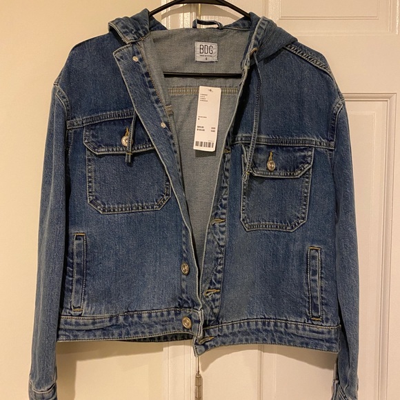 bdg floral jacquard trucker jacket